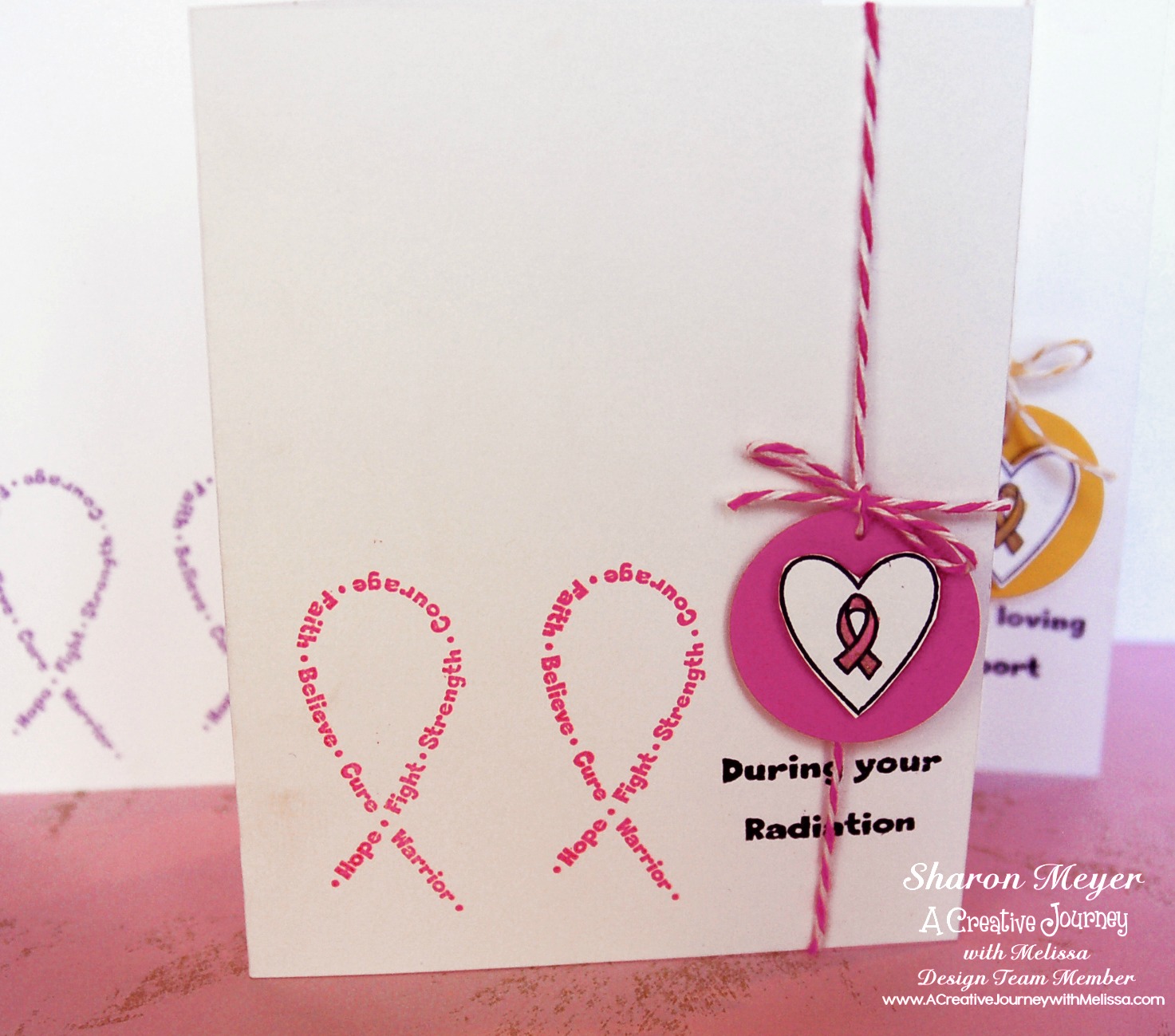 Awareness Ribbon Set #2 Stamp Set