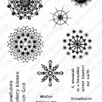 Snowflake Beauty Stamp Set