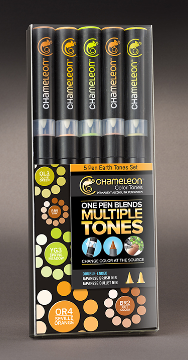 Comparing Chameleon Markers: Chameleon Vs Copic (and other alcohol