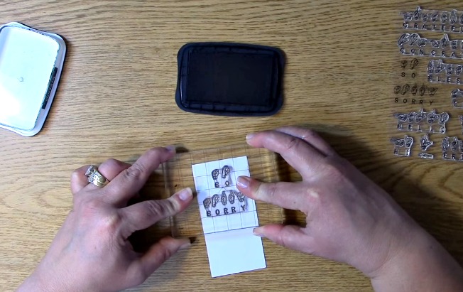 Stamp Set Sneak Peek - Sign Language Sentiments 2 f