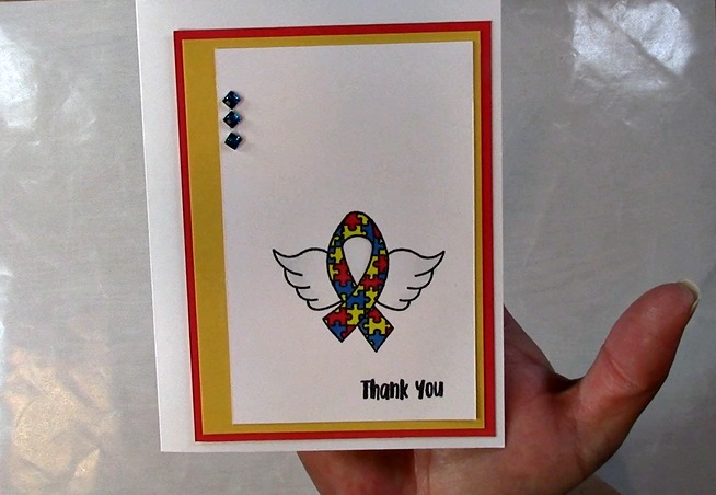 Awareness Ribbon #6 - Autism Angel Stamp Release SNEAK PEEK and MORE b