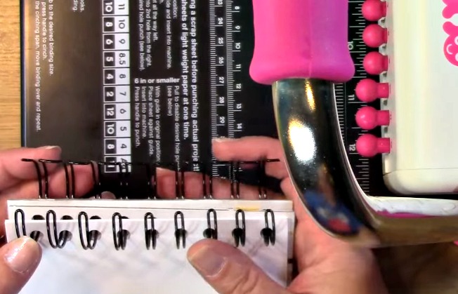 Create Your Own Planner Journal Project - Part 5 - Binding with the Cinch Binding Tool r