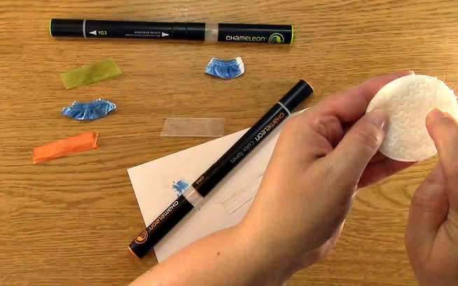 SAVE MONEY! Coloring Ribbon with Chameleon Pens k