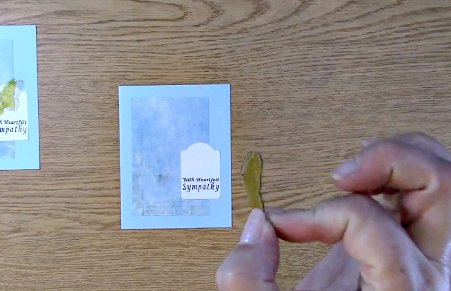 Sympathy Card Part 2 - Creating Your Card n