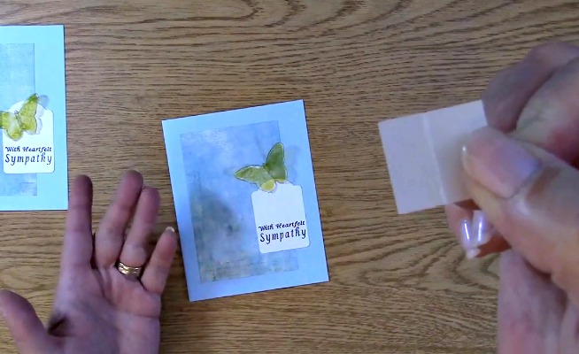 Sympathy Card Part 2 - Creating Your Card o