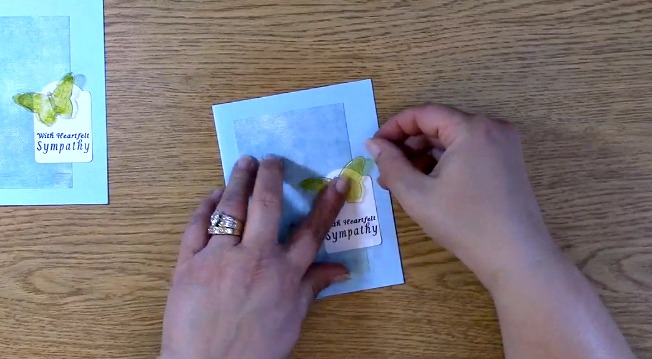 Sympathy Card Part 2 - Creating Your Card r