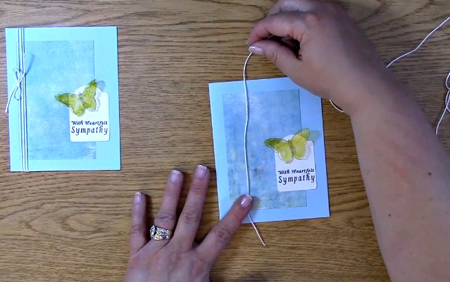 Sympathy Card Part 2 - Creating Your Card s