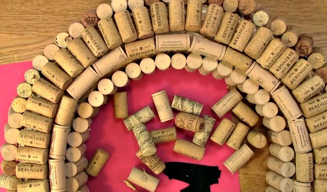 Create your own Cork Wreath Part Two u